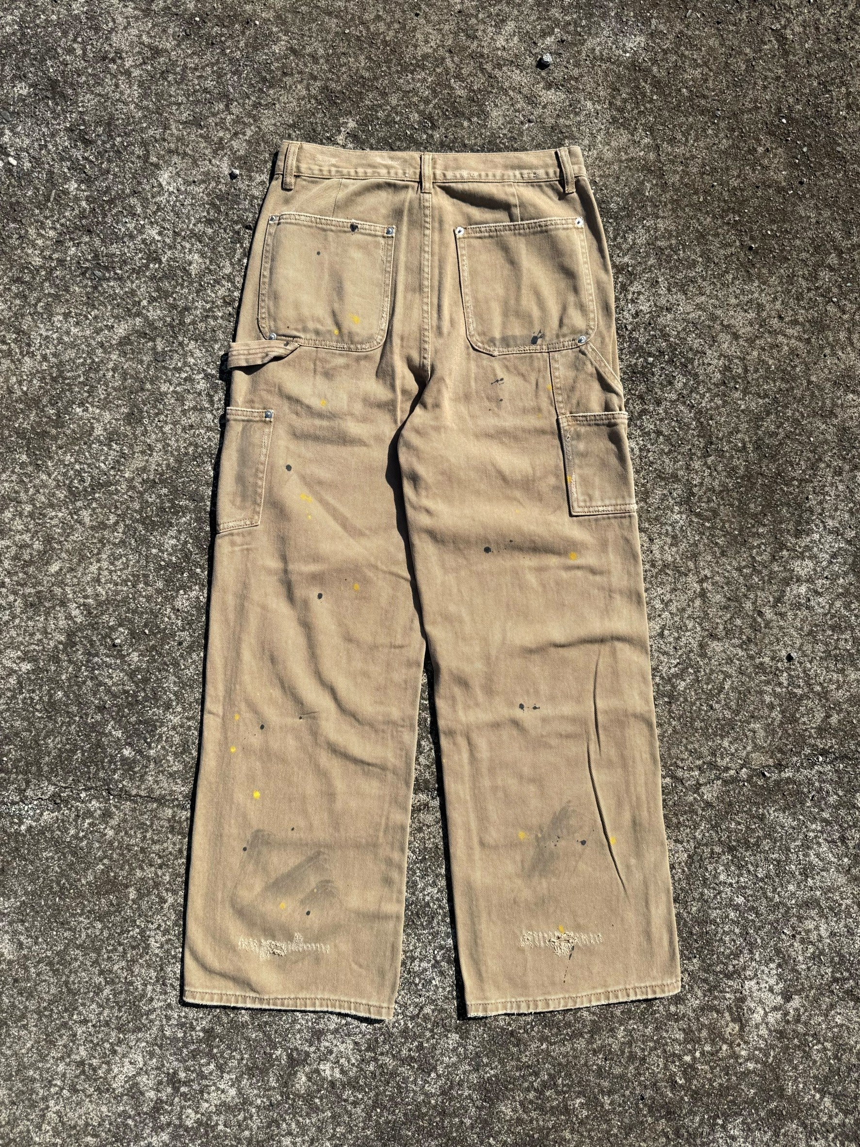 ヴィンテージペイントバギーパンツ　KO-010