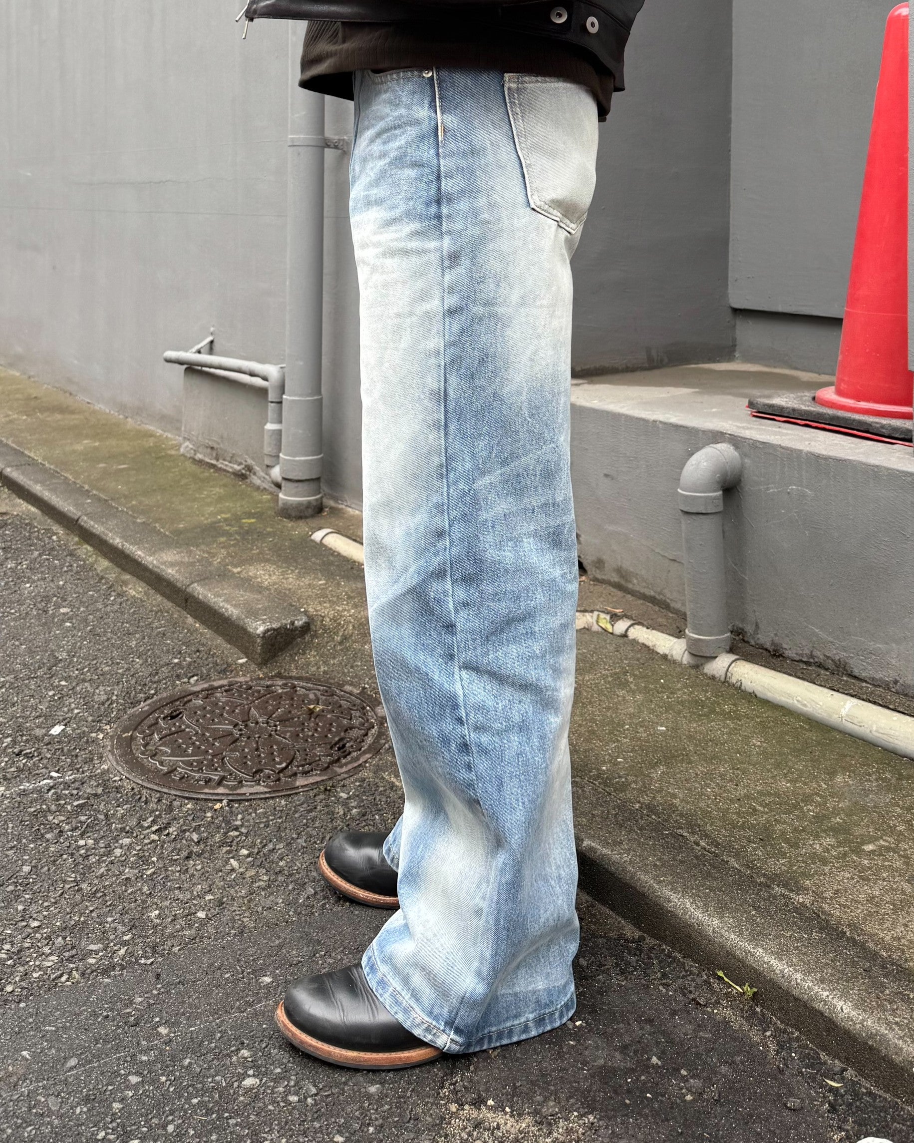 ヴィンテージウォッシュワイドデニム KO-012