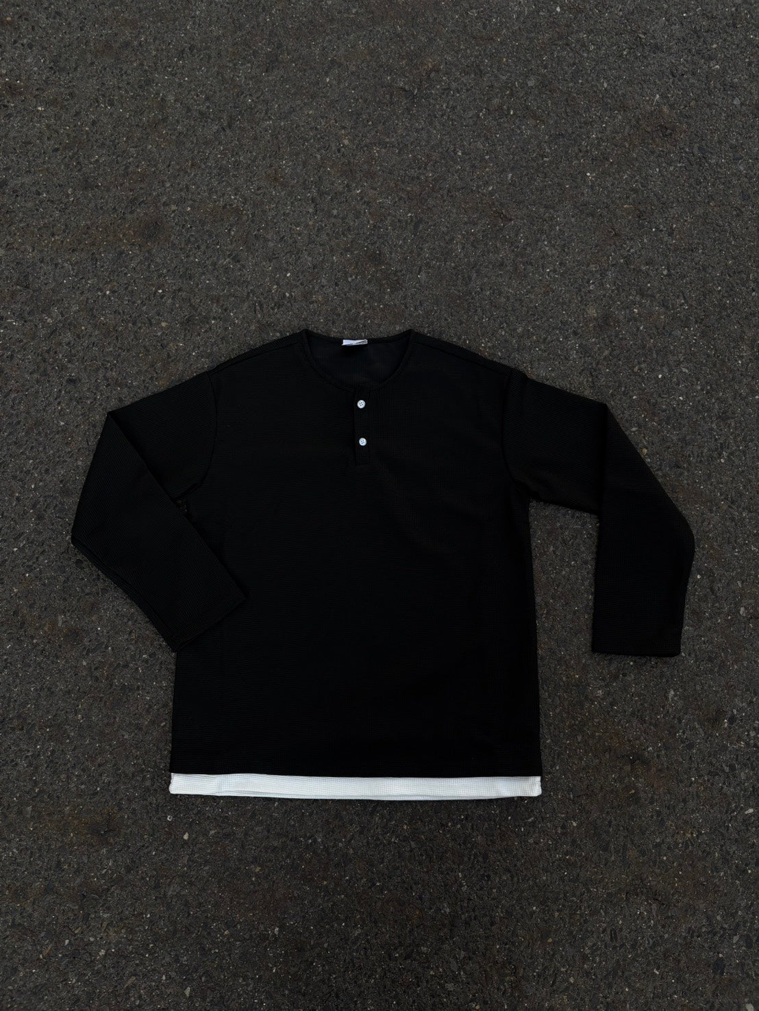 ヘンリーネックレイヤードサーマル　HR-020
