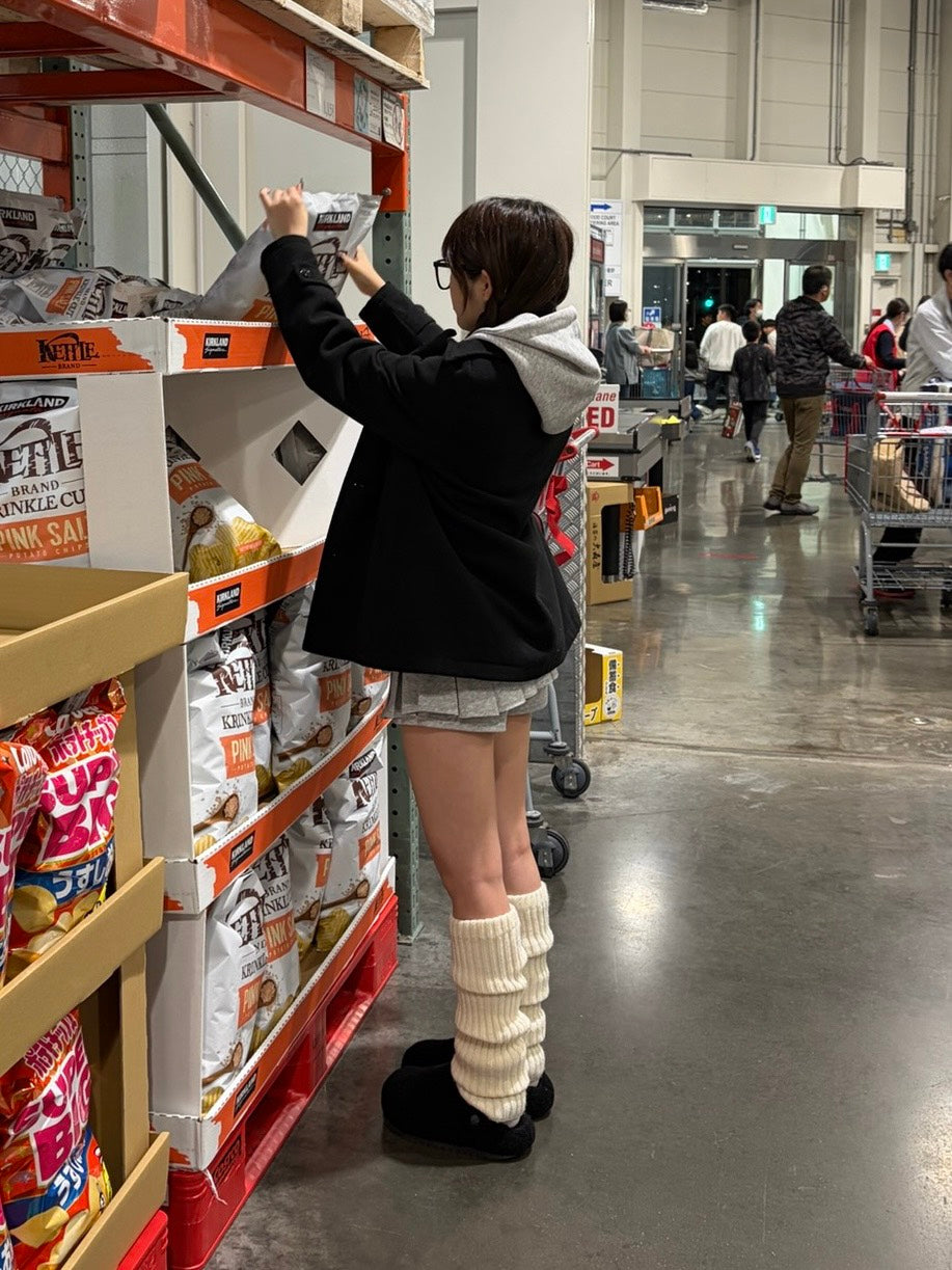 水玉ハートロゴ フーディ MI-044