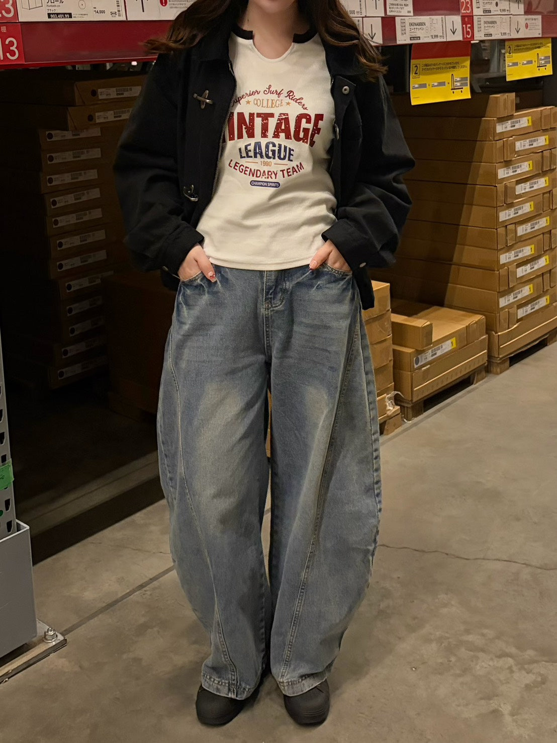 ヴィンテージカーブデニム NNK-005