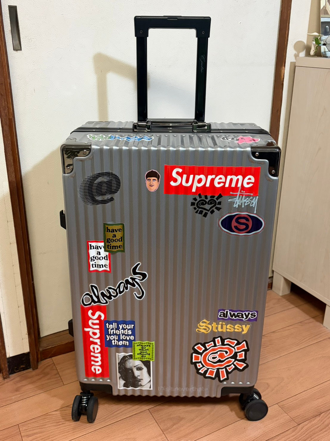耐久性◎ソフトシェルスーツケース　WG009