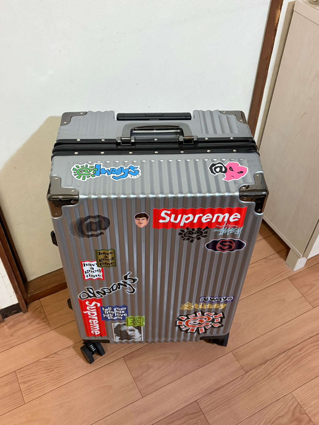 耐久性◎ソフトシェルスーツケース　WG009