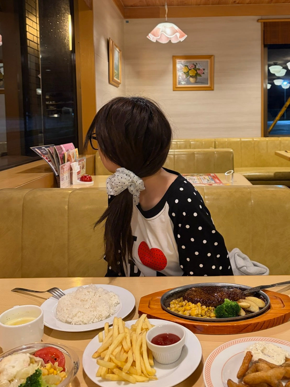 ドット×ハート ルーズフィッドロンT　MI-045