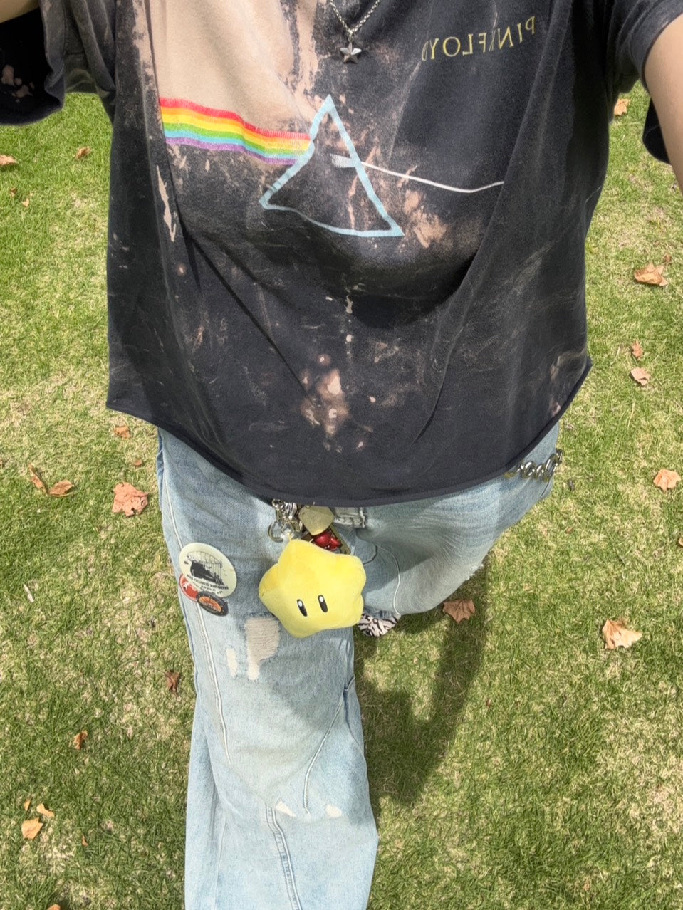 ローウエストルーズワイドデニムパンツ EA-019
